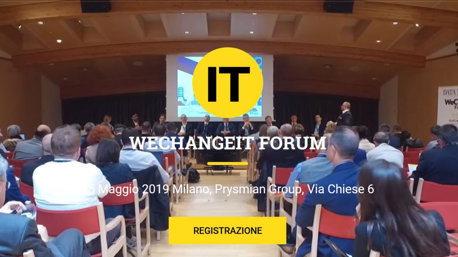 Il #WeChangeIT Forum ottiene il patrocinio di AICA .